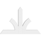 Ekena Millwork Richland Architectural Grade PVC Gable Bracket, 60"W x 40"H x 4"D x 6"F, 16/12 Pitch GBP060X40X0406RIC00 - alternate 2